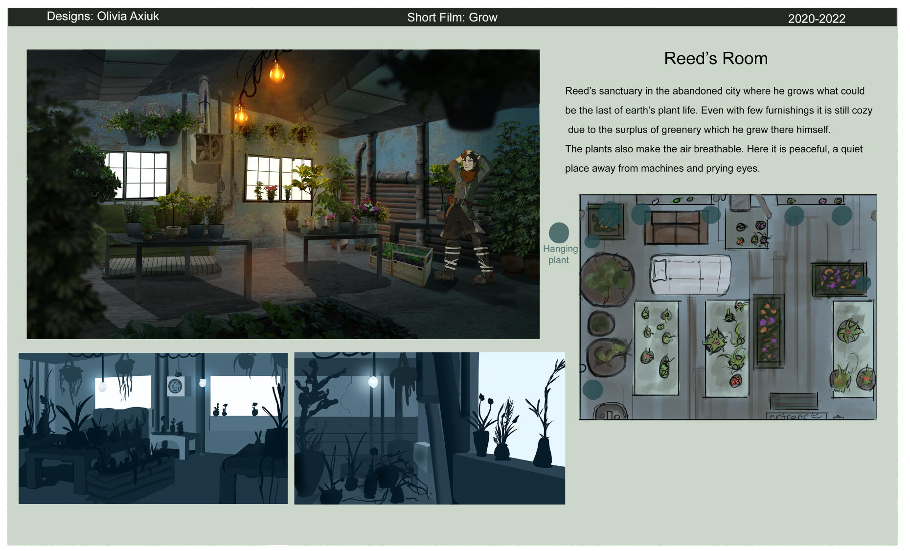 Reed's Greenhouse Room Final Design Sheet