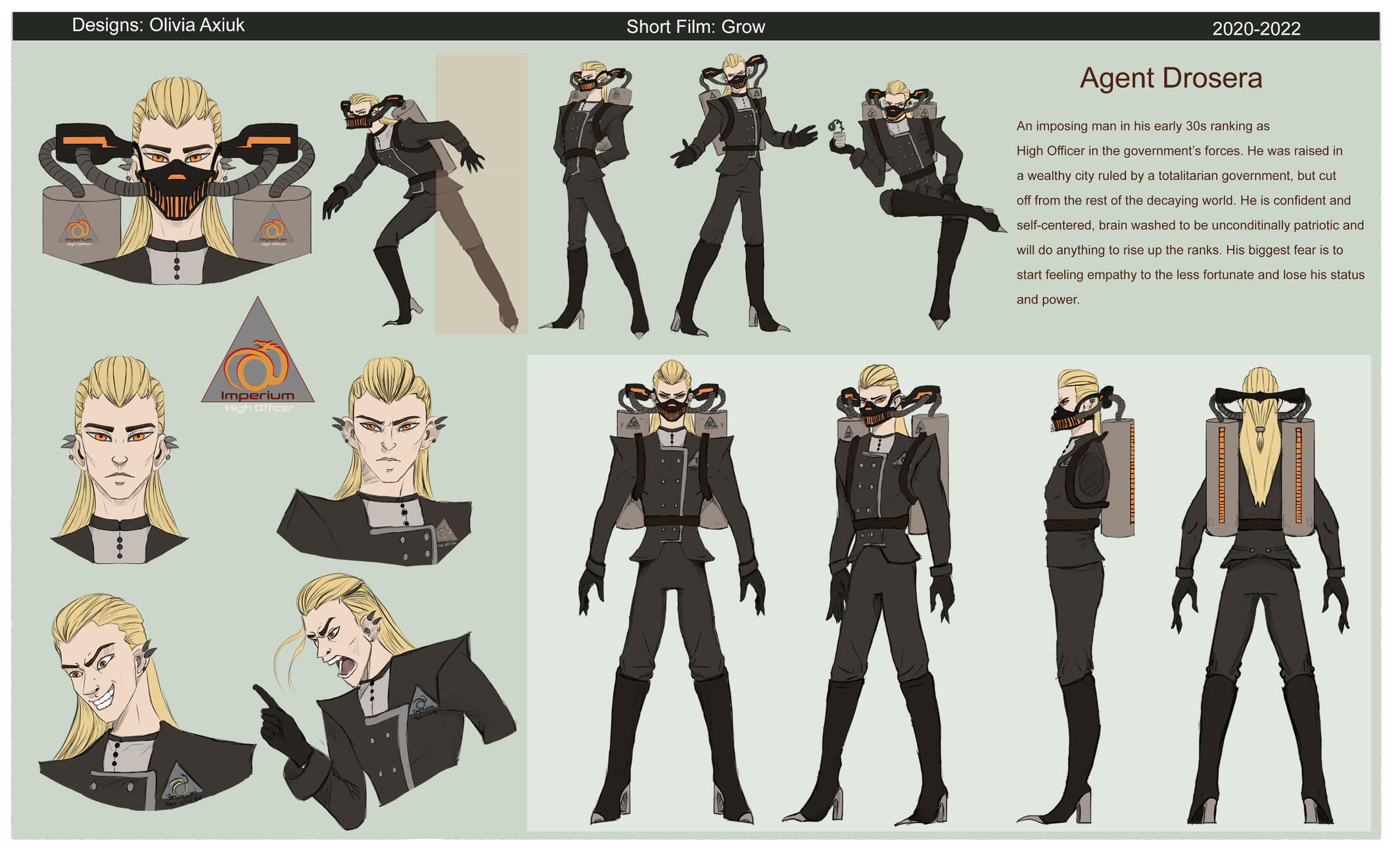 Villain (Drosera) Final Design Sheet