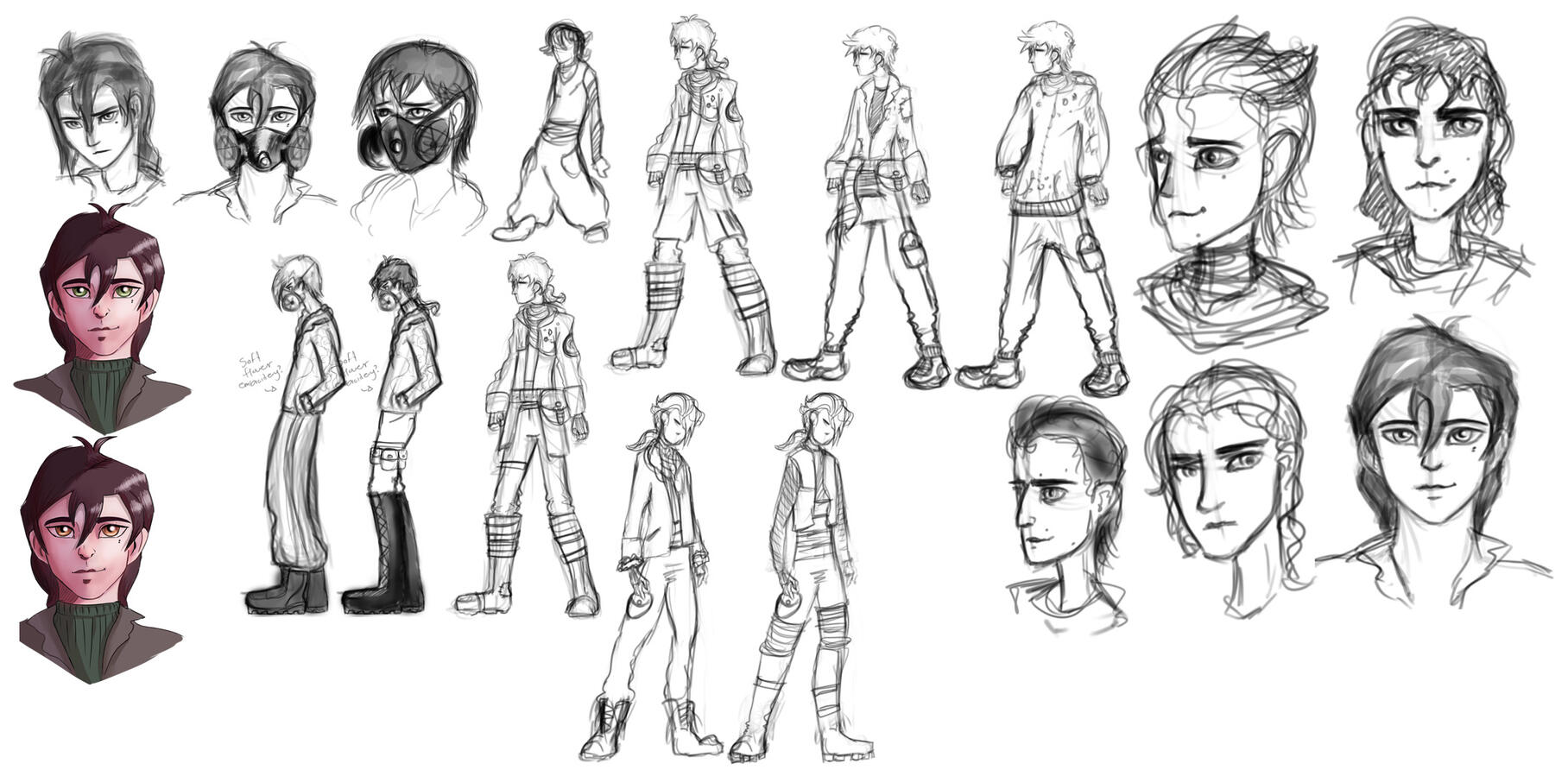 More Early Sketches: Reed