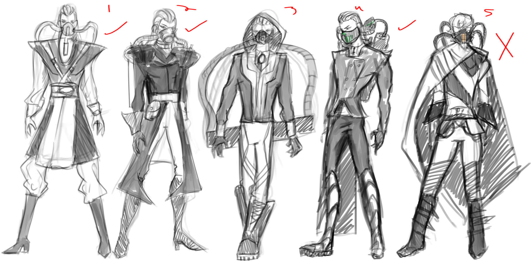 Drosera Early Sketch Designs